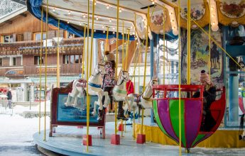 The wooden Merry-go-round