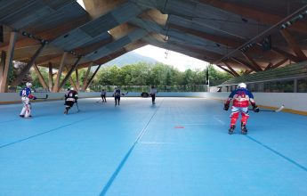 Artificial ice rink