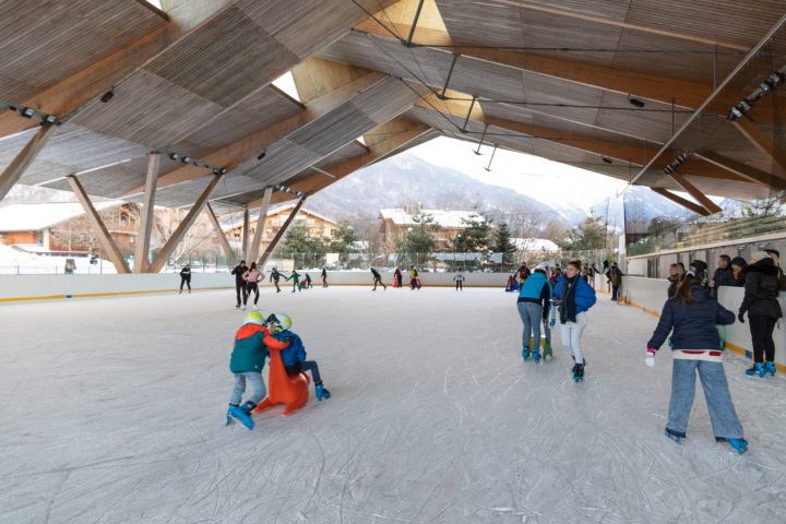 Artificial ice rink Samoëns