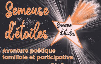 Participatory nocturnal poetic surprise -Semeuse d’étoiles