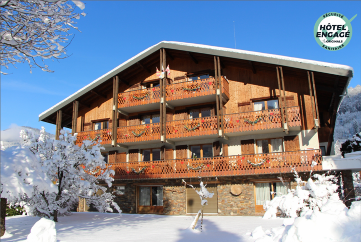 Annexe building in winter – Engaged hotel health security